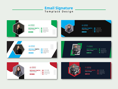 Email Signature Template Design message signature
