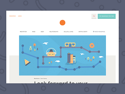 The Orange Dot blog editorial responsive ui ux web