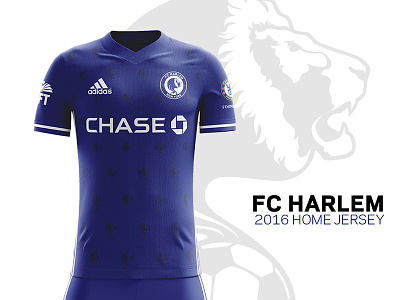 FC Harlem 2016 Kits – Home Jersey adidas chase chelesafc chelsea fcharlem football jersey kits soccer soccer kits uft uniforms