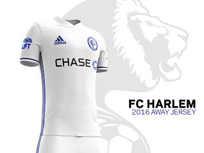 FC Harlem 2016 Kits – Away Jersey adidas chase chelesafc chelsea fcharlem football jersey kits soccer soccer kits uft uniforms