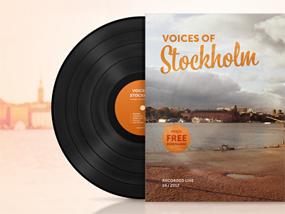 Voices of Stockholm cover lp paper stockholm vinyl voices
