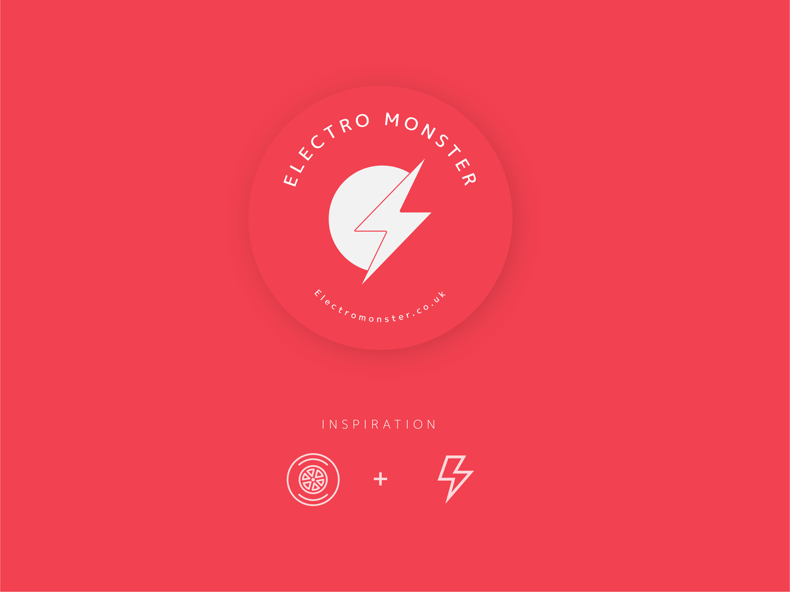 electro monster logo design by rahul mohan on dribbble dribbble