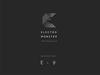 Electro Monster Logo Design brand identity brand identity branding graphic branding logo logo design