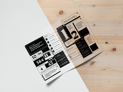 ESM Infographic black branding illustration infographic line typography white