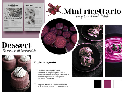 Moodboard for beetroot lovers