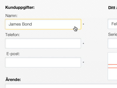 Support Forms