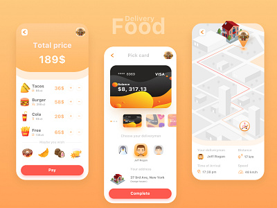 Food delivery app | The third part