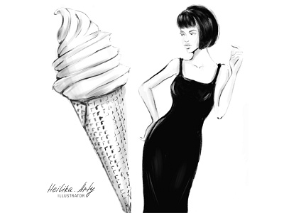 Мороженое или фигура? illustration