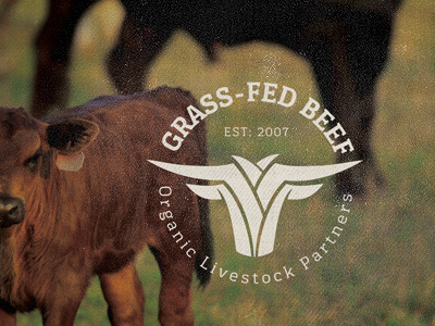 Grass Fed Beef Partners beef bruner cattle crest grass grass fed logo mike organic