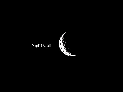 Nightgolf illustration logo