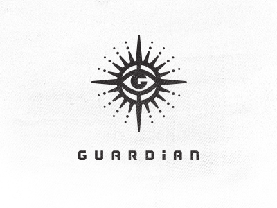 Guardian 3 bruner design eye g guardian icon logo mike
