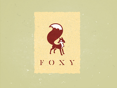 Foxy bruner design fox illustration logo mark mike