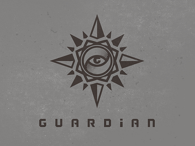 Guardian_5 bruner compass design eye g icon illustration mike tattoo