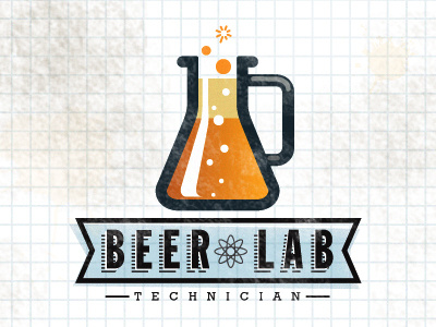 Beer Lab Dribbble 2 beer lab technician yummy