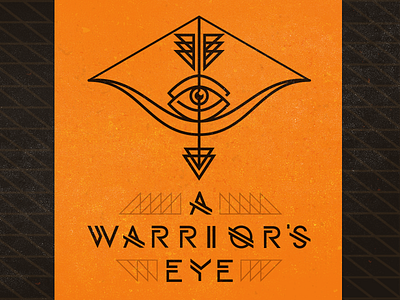 A Warrior's Eye arrow bow bruner design eye illustration mike