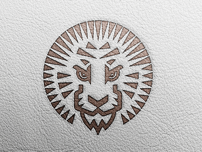 Tiger Sun circle circular crest logo mikebruner sun tiger