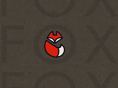 F O X bruner design fox icon illustration logo mike
