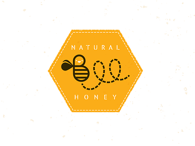 Bee Lable badge bear bee bruner design crest farm graphic honey illustration logo mike