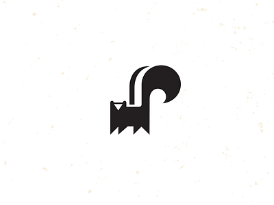 Little Stinker bruner graphic icon illustration logo mike skunk smell stinker