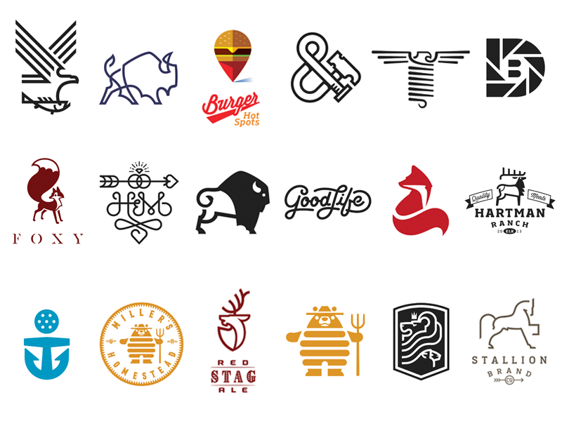 LL9 selected logos by Mike Bruner on Dribbble
