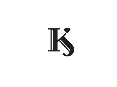 K J Monogram bruner design heart j k logo mike monogram wedding