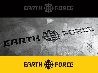 EarthForce bruner earth equipment gear logo mechanical mike