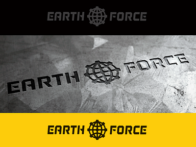 EarthForce bruner earth equipment gear logo mechanical mike