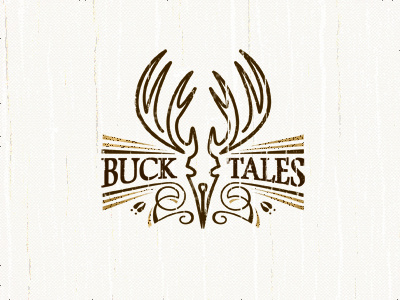 Buck Tales buck deer outdoors pen tip skull writer