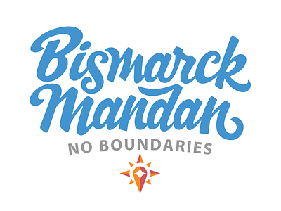 BisMan Logo Drib bruner compass design identity location logo mike type