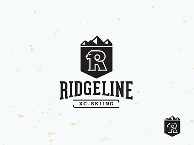 Ridgeline Crosscountry Skiing 2 branding bruner crest design mike r ram skiing mountains