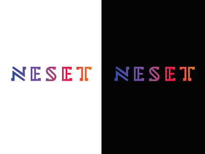 Neset Drib 2 font type wordmark