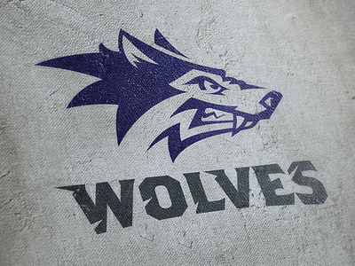 Wolves_drib brand bruner design illustration logo mascot mike wolf wolves