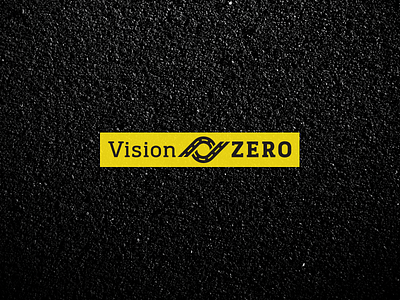 VisionZero 2 Drib bruner design eye logo mike o road transportation