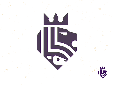 Lion Lamb_2018_drib bruner crest design icon lamb lion logo mike stamp