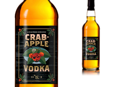 Wild Haven Crabapple Vodka_drib