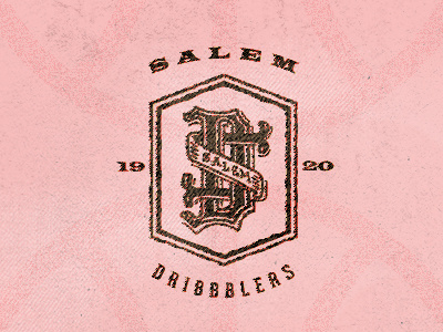 Salem Dribblers 2 basketball retro