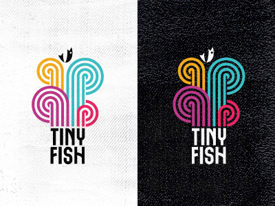 Tiny Fish – Big Splash bruner colorful design fish logo mike print splash water