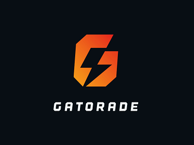G Gatorade Drib design g gatorade icon. lightening bolt mikebruner power