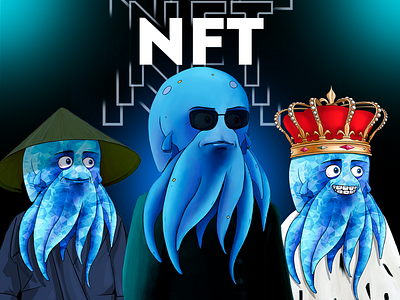 NFT PROMOTION /OCTOPUS / MOTION GRAPHIC