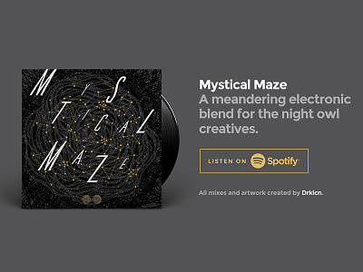 Mystical Maze - Spotify Mix album albumart coverart electronicmusic music
