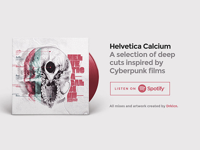Helvetica Calcium - Spotify Mix album albumart coverart electronicmusic music