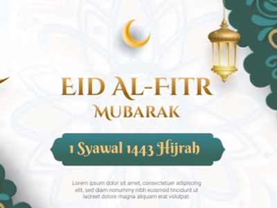 eid al fitr mubarak bacground branding calligraphy design giveaway idulfitri illustration ramadhan template