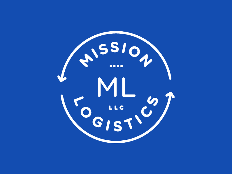 On a mission crest logo nonprofit