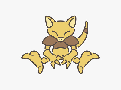 Abra! abra cute illustration pokemon