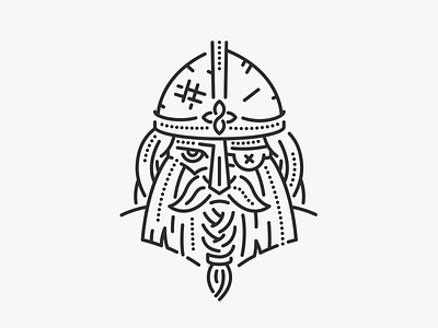 Dwarven Expression dwarf face fantasy illustration viking