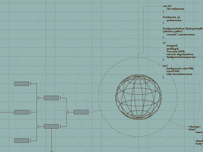 Web Conf brochure brown code conf conference diagram flowchart future green information architecture space web
