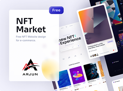 NFT Website- New NFT Experience branding design graphic design ui ux website