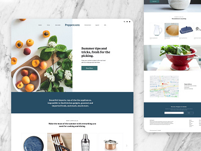 Peppercorn Website Redesign