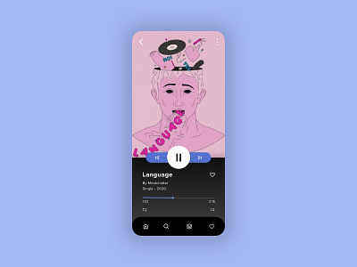 Daily UI: Music Player Design