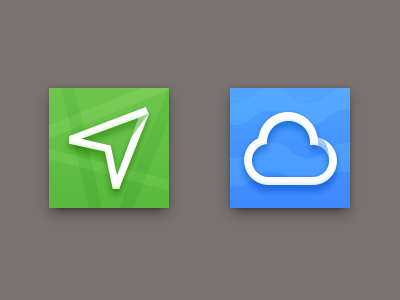 Map And Weather Icons